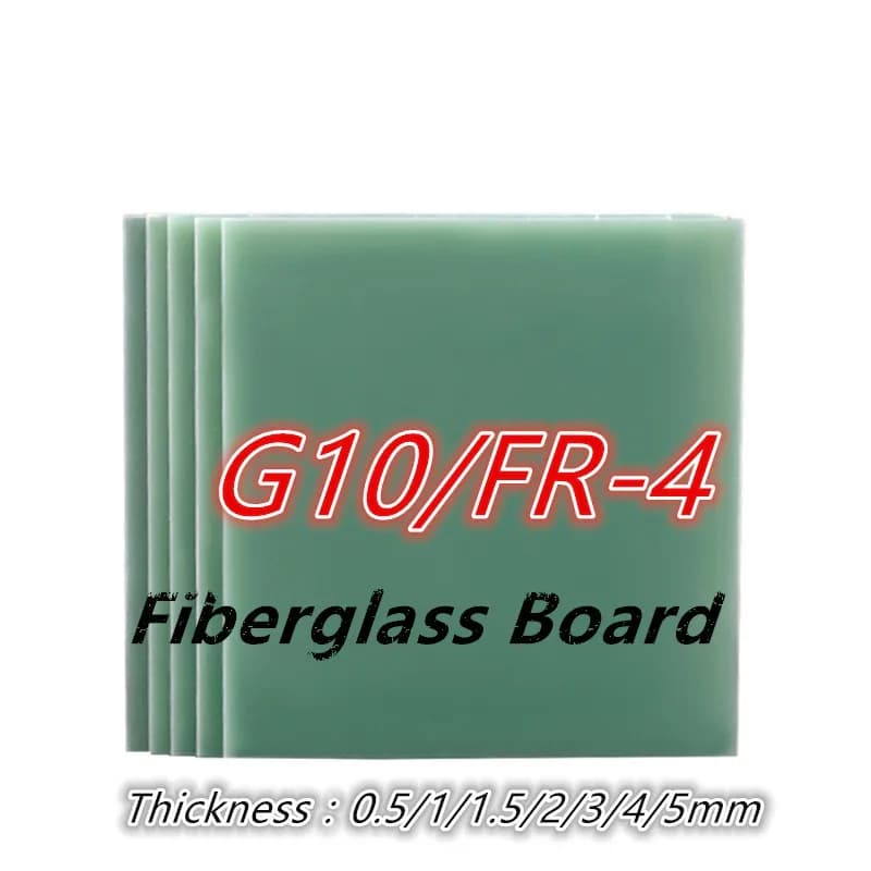 Panneau de Fiber de verre FR4 vert d'eau 2/3MM, résistant G10, panneau de résine époxy 3240, bricolage, impression 3D, personnalisation CNC