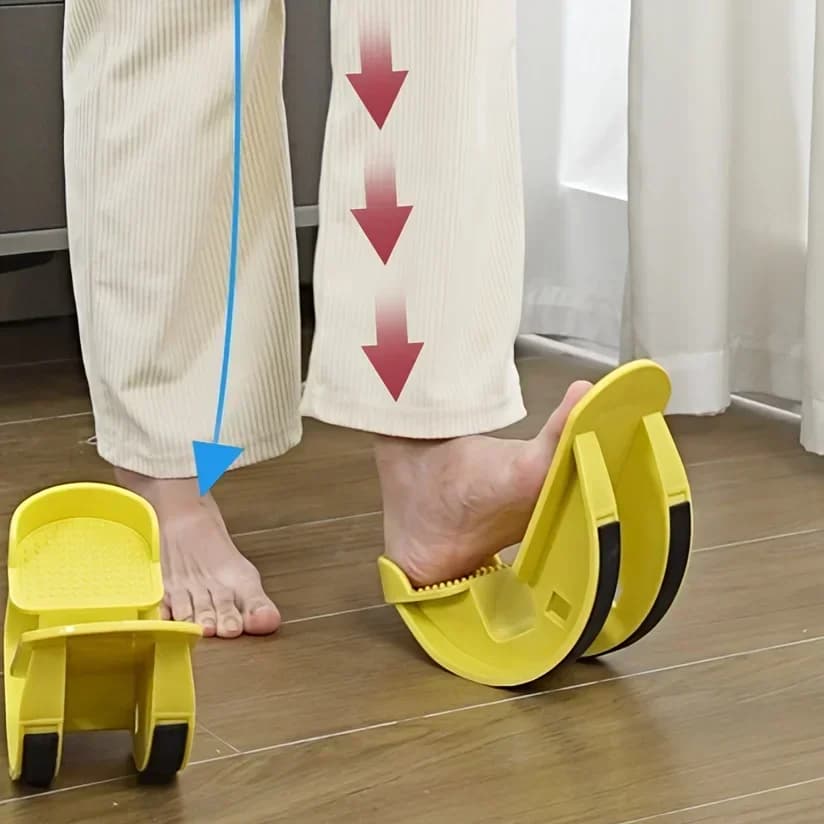 Dispositif d'étirement de la fascia plantaire et du tendon d'Achille pour la restriction de la dorsiflexion de la cheville, équipement