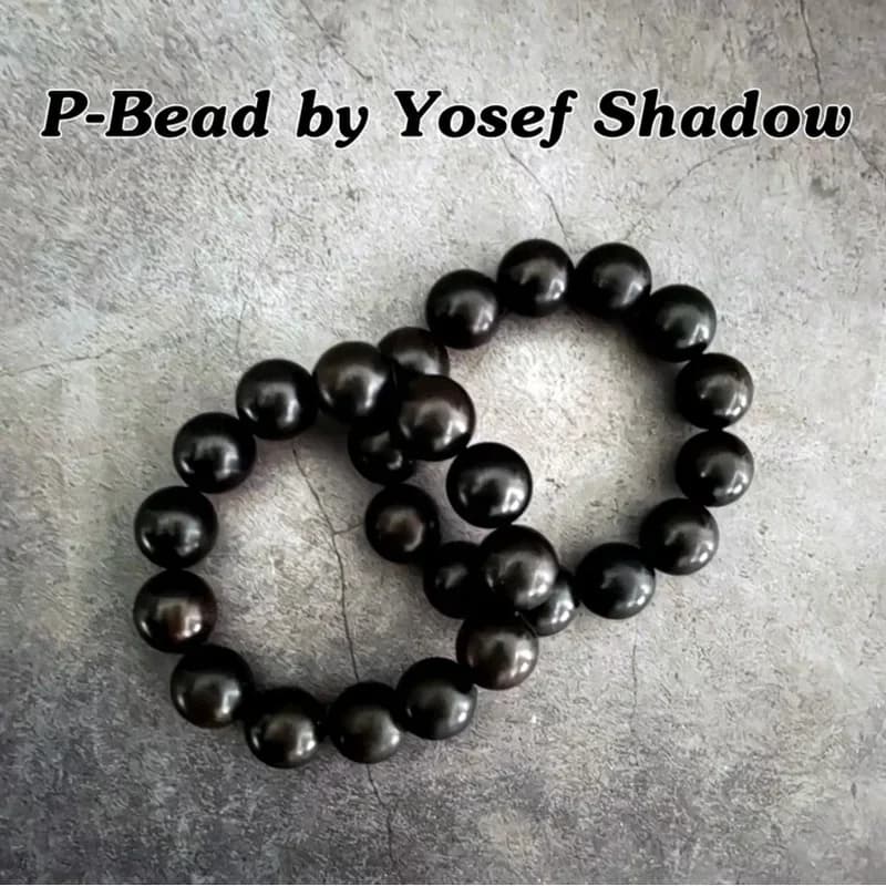 P-Bead par Yosef ombre tours de magie gros plan Illusions Gimmicks mentalisme perles passer à travers objet solide pénétration visuelle Magia
