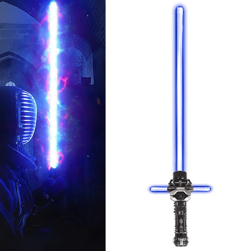 Sabre laser RVB de duel pour enfants, jouets épée laser, 7 documents, polices sonores, Force FX, FOC Bl84, épée laser Jedi, cadeau, 80cm