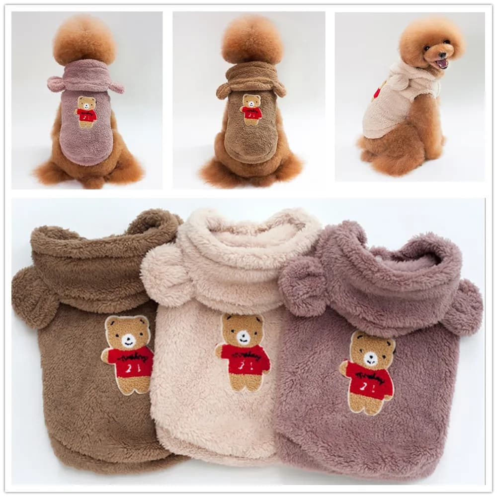 Combinaison Parka pour Chien et Chat, Vêtements pour Animaux de Compagnie, Manteau à Capuche, S/M/L/XL/média, #02