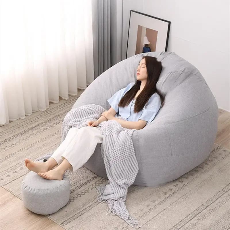 Design Mini propose des canapés poufs pour adultes, modèles Cloud Bubble sans cadre, fauteuils de relaxation bas, Relleno Para Puff, mobilier