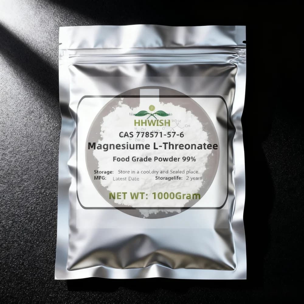 AliExpress – vente directe officielle conçue mondiale, 99% magnésium L-Threonine, emballage personnalisé, prix le plus bas, livraison rapide