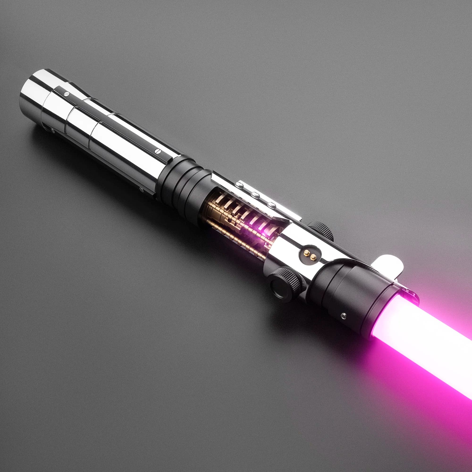 DamienSaber-Sabre laser Starkiller, XENO RapDueling Light Saber, Poignée en métal, Sensible, Swing lisse avec MF ite, Document Proxy