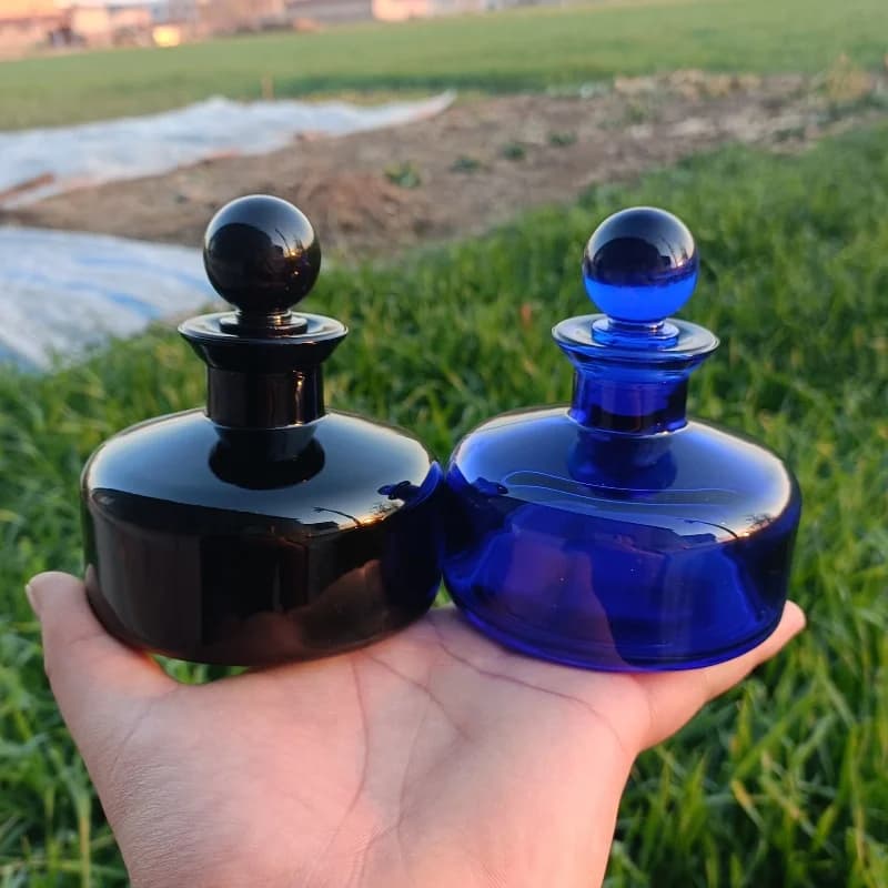 Diffuseur d'arôme en verre vide de 200ml, 2/5 pièces, bouteille d'huile essentielle, bouteille de Purification de parfum domestique