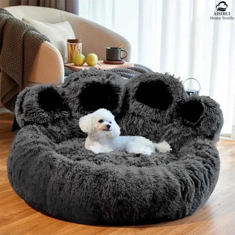 Niche en Polymères pour Animaux de Compagnie, Accessoires pour Petites Races, Paniers de Canapé pour Chiens et Chats, Heart pour Chiots, Lits Moyens