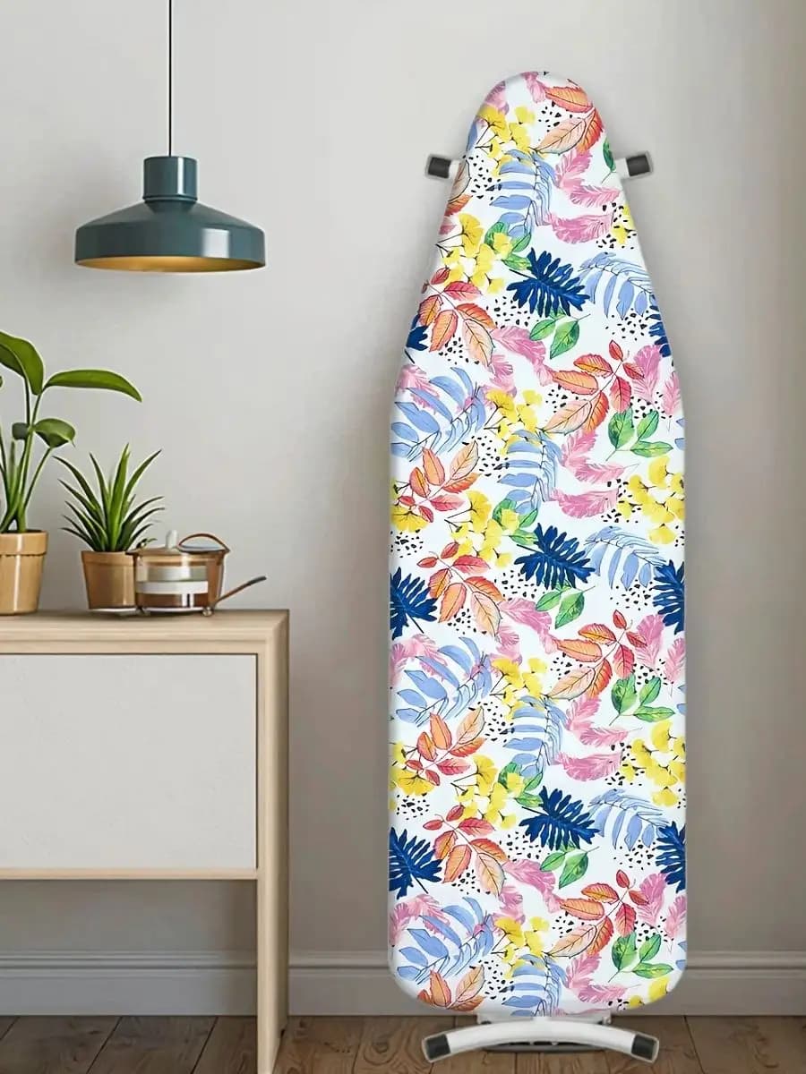 Housse de planche à repasser 120x40, 130x50, 140x50, taille complète, rembourrage anti-brûlure, tissu polyester épais et résistant, accessoire de