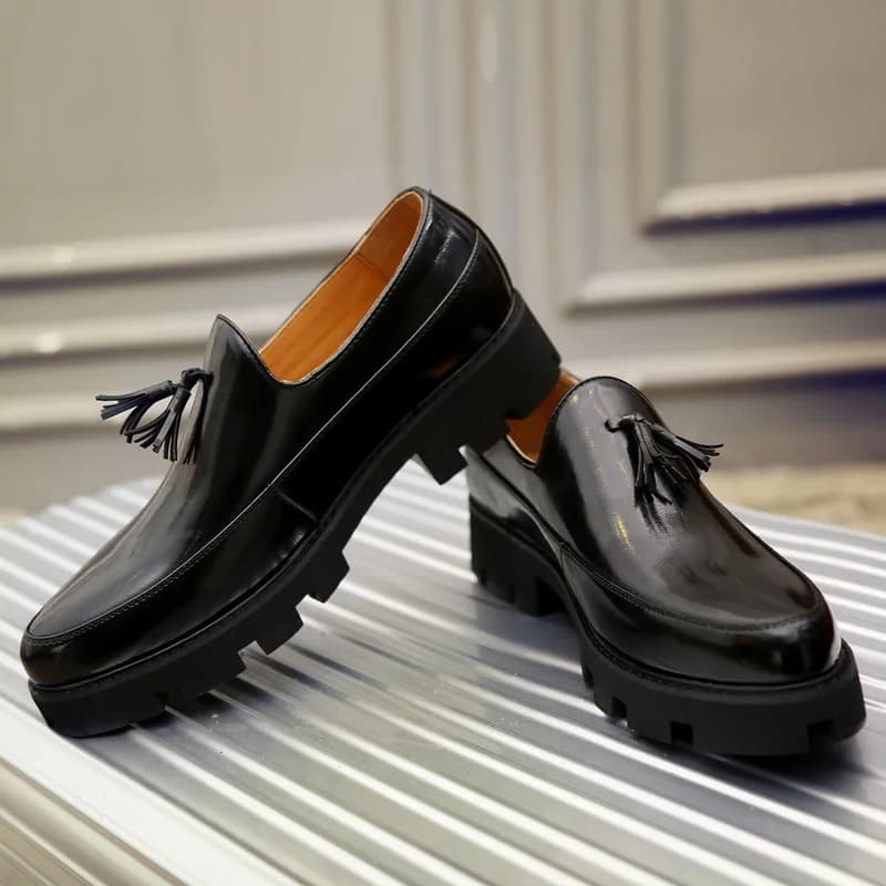 Chaussures provoqué pointues pour hommes, chaussures à l'offre elles optiques, chaussures coordonnantes, Parker, haute qualité, décontracté,
