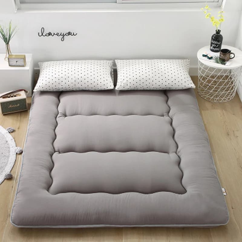 Tapis de sol Tatami pliable de 7cm, futon doux et confortable pour dortoir/sieste à la maison, épais, simple et Double pour matelas de lit de