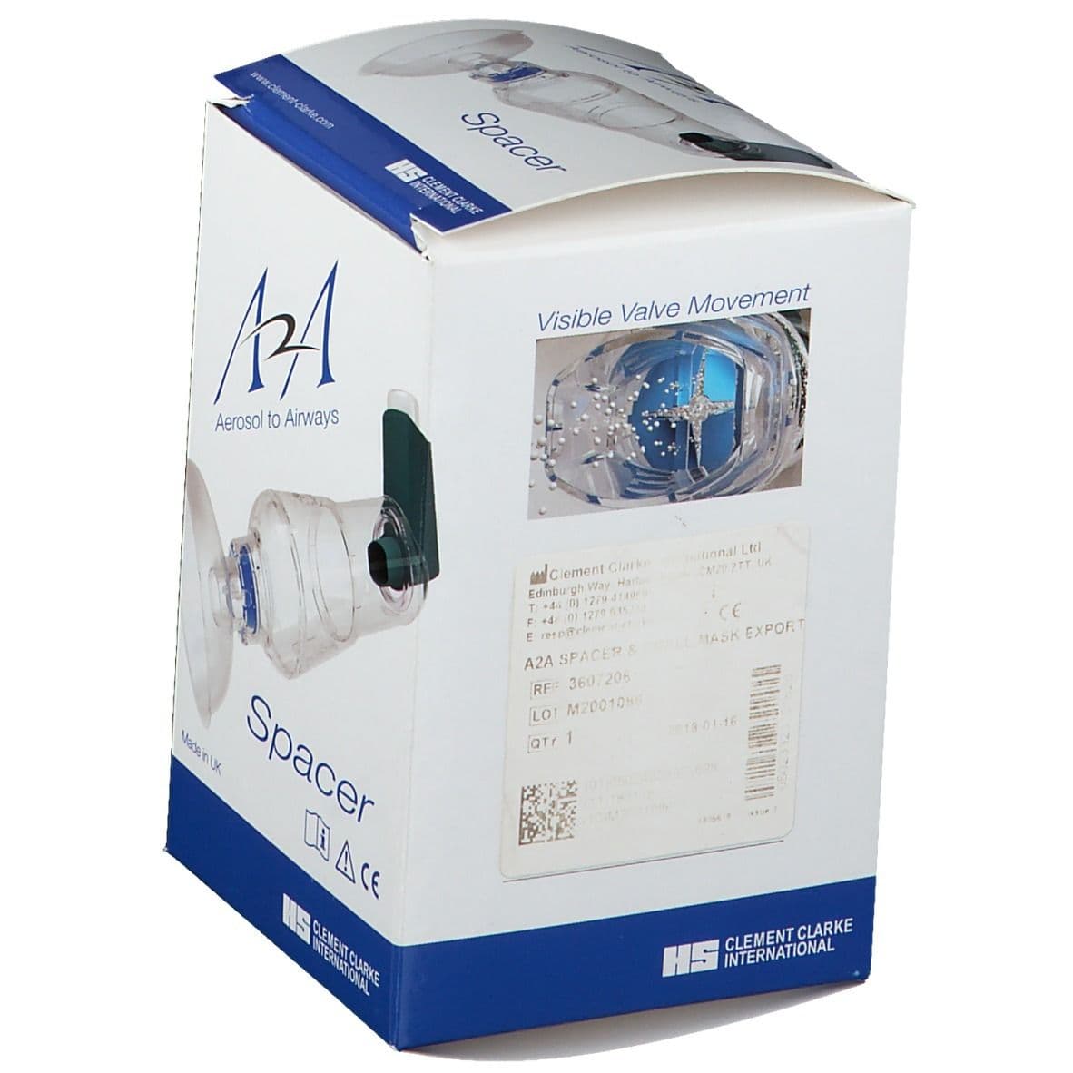 A2a Spacer 1 pc(s) Masque view 2