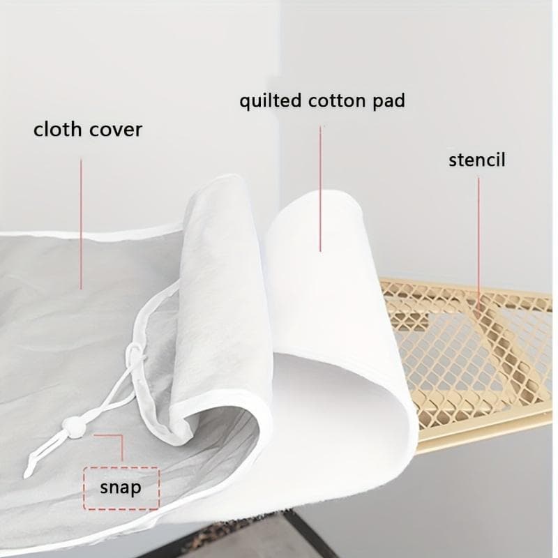 Coussin de planche à repasser en coton piqué à l'aiguille Respirant Isolé Feutre Épaissi Accessoires Résistant à la Chaleur Tapis de Table à