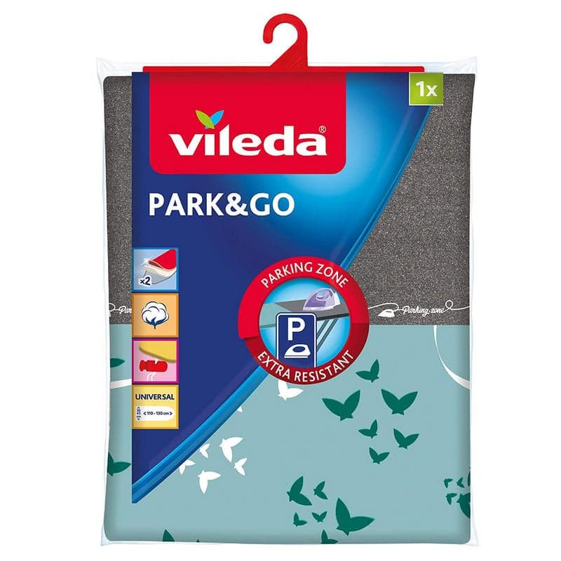 Vileda Park & Go Housse de repassage avec aire de stationnement