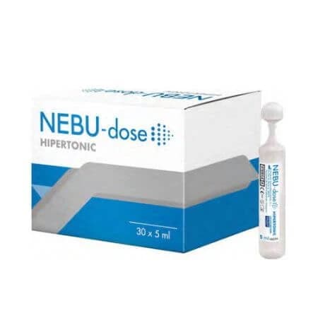 Nebu-Dose Hipertonic, solution de nébulisation à 3 %, 5 ml x 30 ampoules view 2