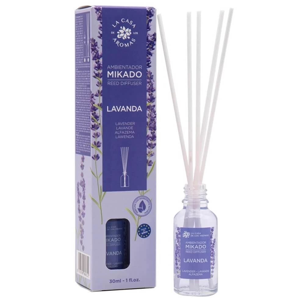 La Casa de los Aromas Bâtons parfumés à la lavande, 30ml