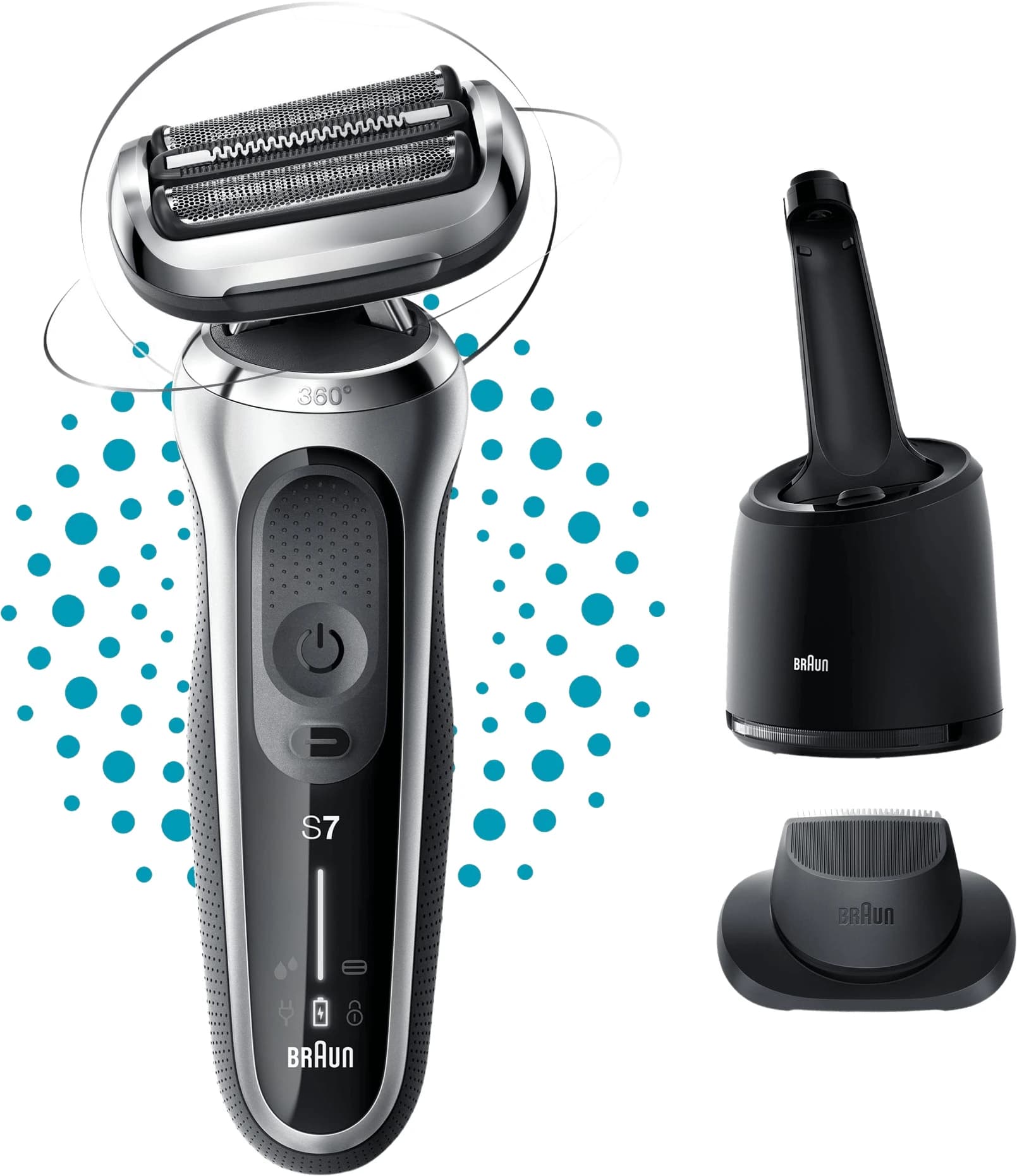 Braun Series 7 71-S7200cc Argent