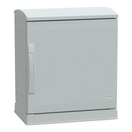 Schneider Electric Coffret individuel 1 en Fibre de verre renforcé en polyester Gris Opaque, 500 mm, IP44 Thalassa 320