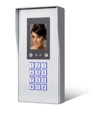 RS PRO Contrôle d'accès Interphone avec reconnaissance faciale, Bouton, 12V