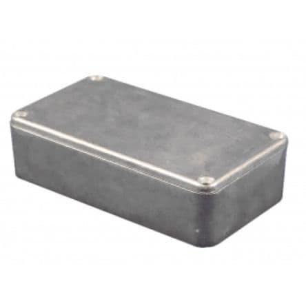 Hammond Boîtier 1590 en Fonte d'aluminium IP65 Blindé A bride, 148 mm, 94 mm, Noir 43 mm