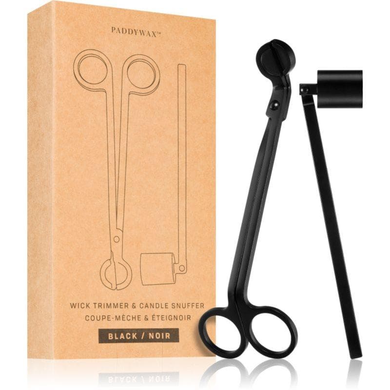 Paddywax Accesories Wick Trimmer & Candle Snuffer - Matte Black coffret cadeau