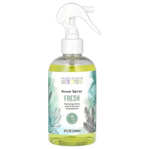 Aura Cacia, Spray d'ambiance, Fraîcheur, 236 ml