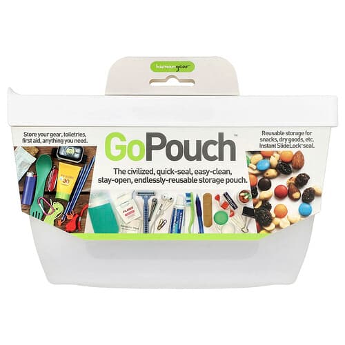 Humangear, Go Pouch™, petit format, transparent, 400 ml