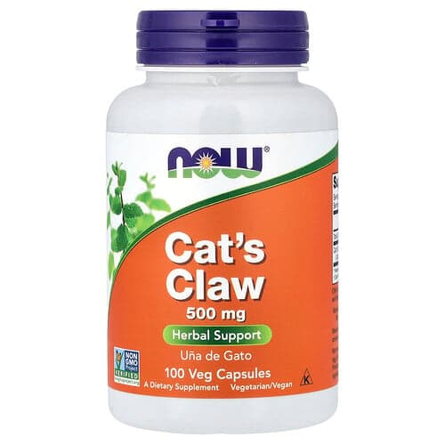 NOW Foods, Griffe de chat, 500 mg, 100 capsules végétariennes