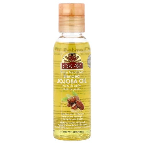 Okay Pure Naturals, Huile de jojoba mélangée, 59 ml