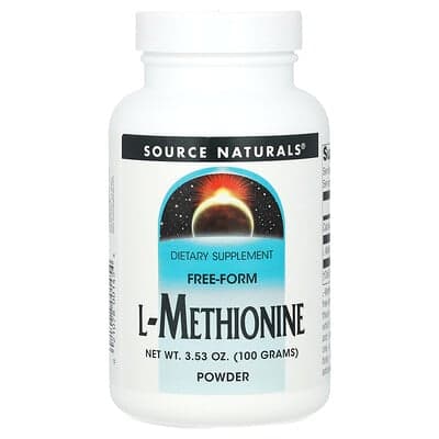 Source Naturals, L-Méthionine, 3,53 oz (100 g)