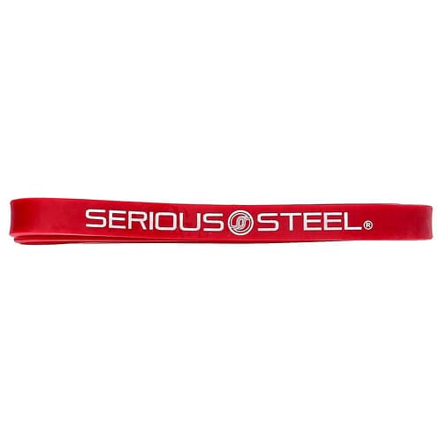 Serious Steel Fitness, Bande de résistance, 41 cm, Rouge n° 2, 1 pièce