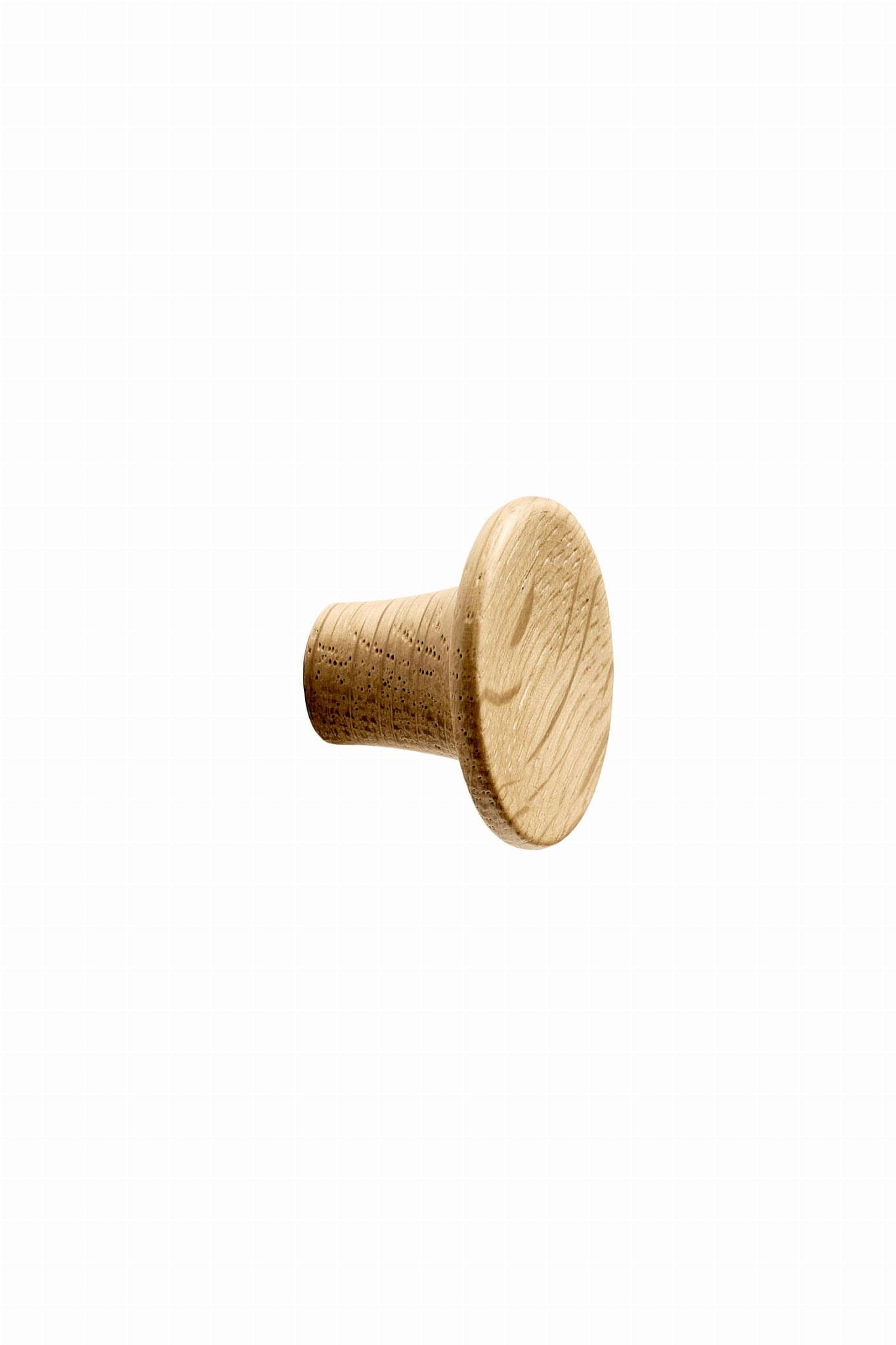 Bouton de meuble en bois Tuba 28, chêne