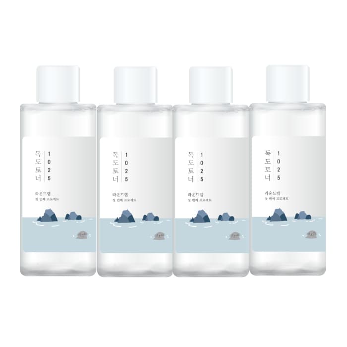 Round Lab - 1025 Dokdo Toner - 100ml (4ea) Set