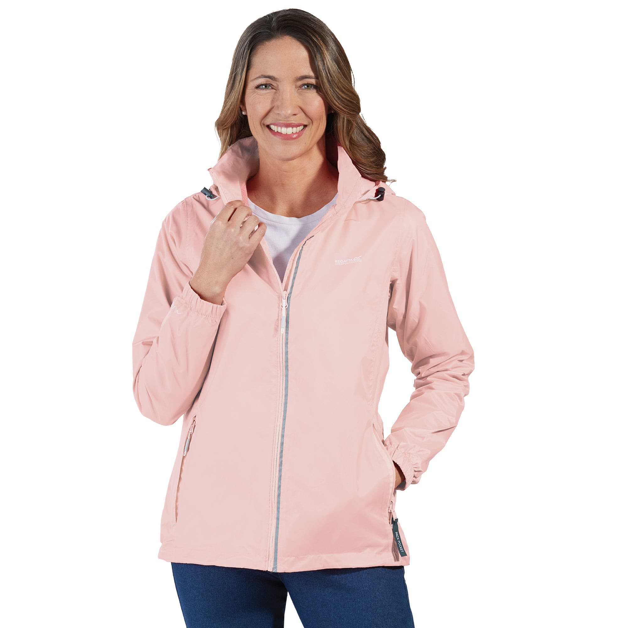 Coupe-vent pliable Regatta Rose - La Femme Moderne - Taille 50