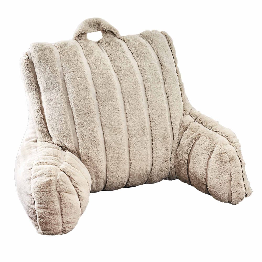 Coussin de lecture à accoudoirs pour lit – Soutien du dos et des bras