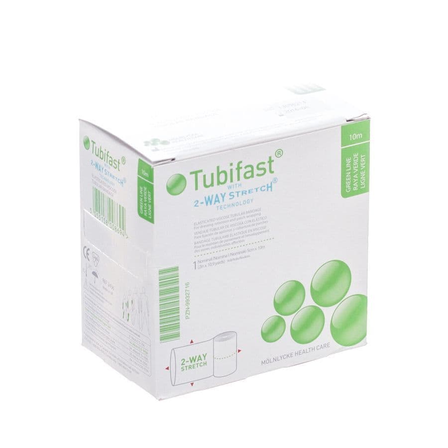 Tubifast Vert 5,00cmx10m 1 2436