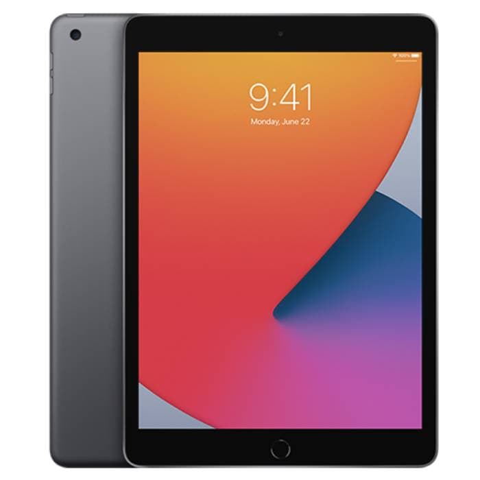 Apple iPad 8 (2020) - 10,2 pouces - 128 Go - Gris sidéral - Cellulaire - Garantie de 2 ans