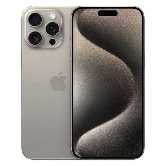Apple iPhone 15 Pro Max - 256 Go - Titane naturel - Garantie de 2 ans