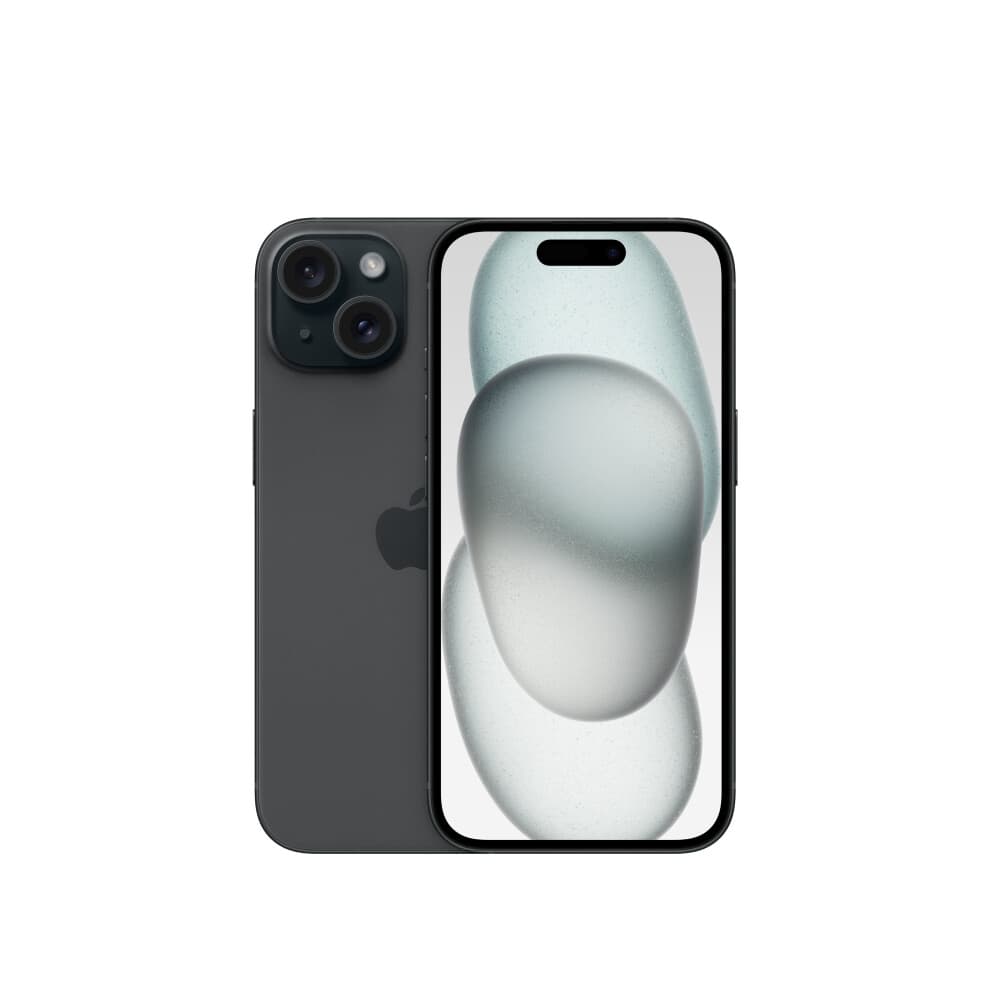 Apple iPhone 15 - 128 Go - Noir - Double Sim