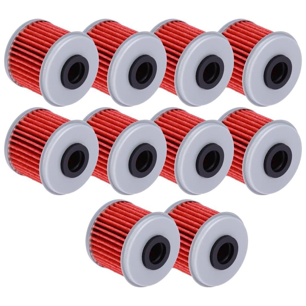 Filtre huile KN116 compatible avec les VTT Honda TRX450R CRF250X CRF450X CRF250R CRF450R (lot de 10)