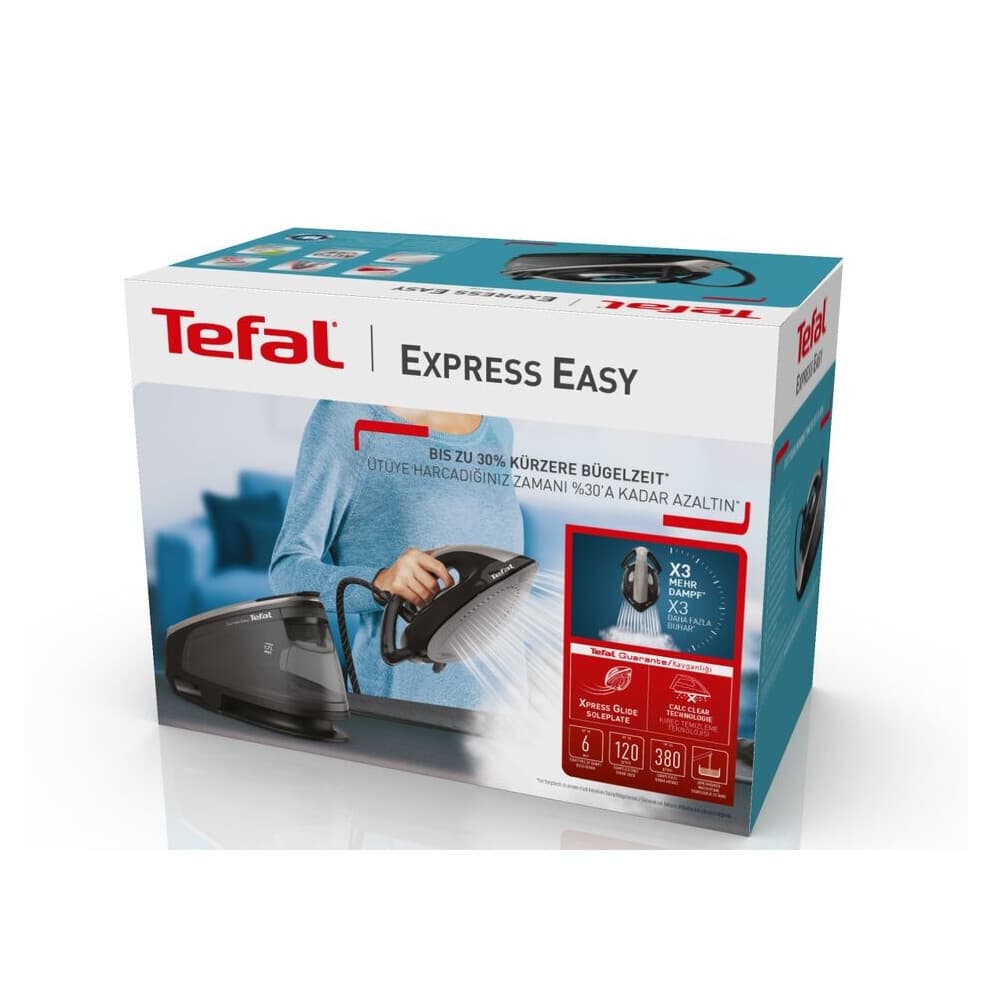 Centrale vapeur - TEFAL - SV 6140 - 6 bar - 2200 W - 1,7 L - Anti-tartre