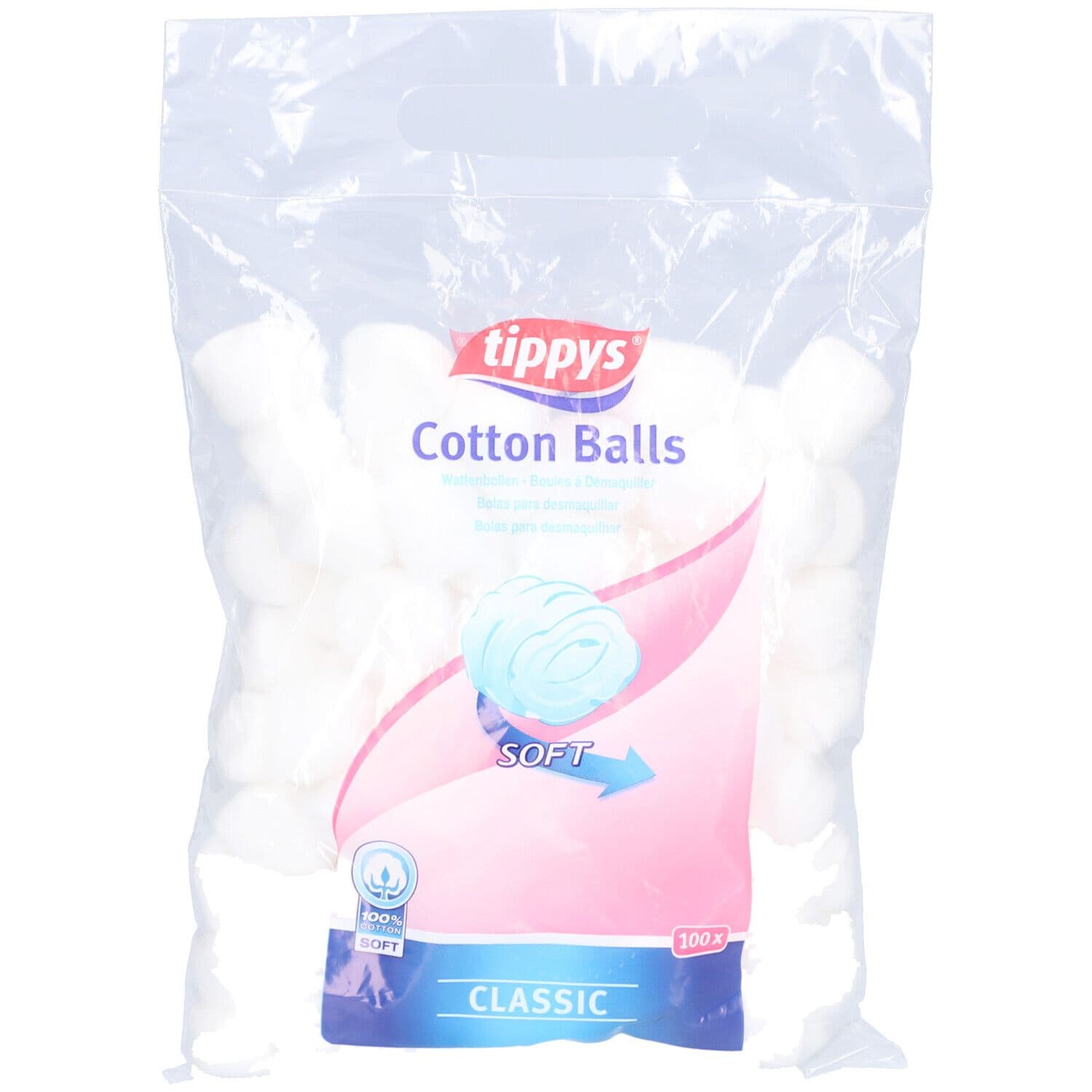 Tippys® Cotton Balls 100 pc(s) Coton