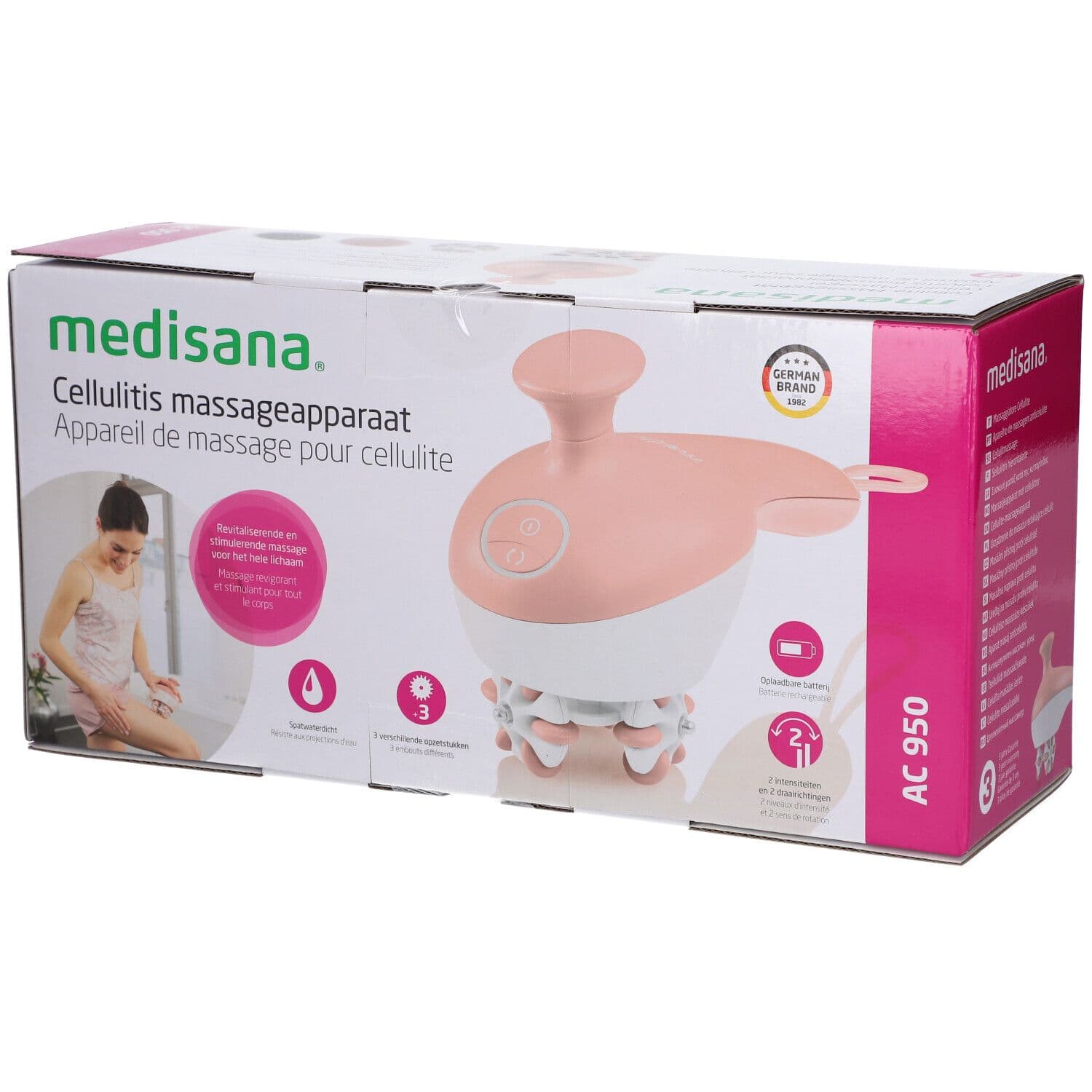 Medisana AC950 Appareil de Massage Anti-Cellulite avec Accessoire Autre 1 pc(s)