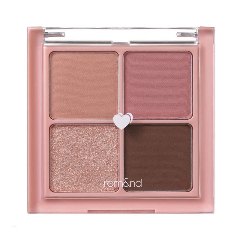 rom&nd Better Than Eyes Palette de 4 fards à paupières - Teinte 02 Dried Rose
