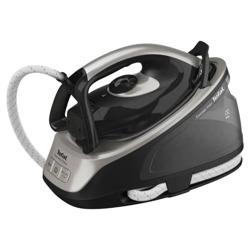 Tefal Express Easy SV6140E0 Défroisseur vapeur 2200 W avec vapeur haute pression Noir et Gris