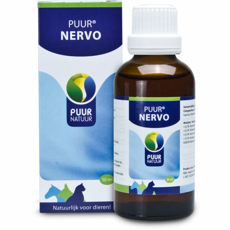 Puur Natuur Nervo Complément alimentaire pour animaux - 50 ml