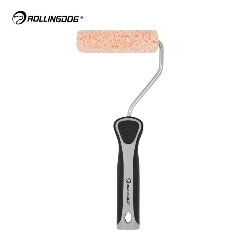 ROLLINGDOG SUPER-MICRO Mini Cadre pour Rouleau à Peinture 4 pouces (100 mm) Kit Professionnel pour Murs, Plafonds et Meubles, Peinture DIY,