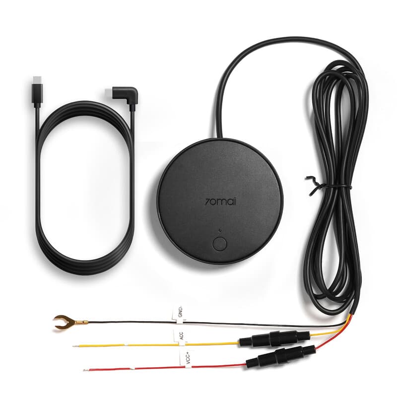 Kit de Câblage 70mai 4G UP04, Adaptateur Secteur Type-C pour A510, A810, 4K Omni, M800,Accessoire Dashcam pour Mode Parking 24H, Visualisation en