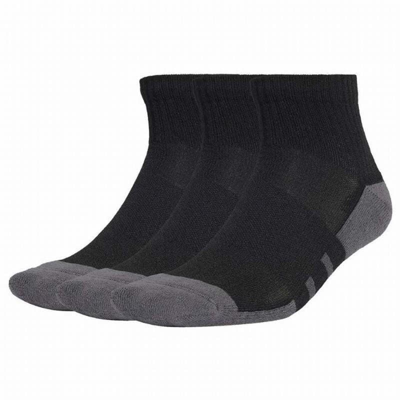 ADIDAS Essentials Chaussettes À Chevilles Courtes Avec Coussin - Lot De 3 - Pointure 37-39