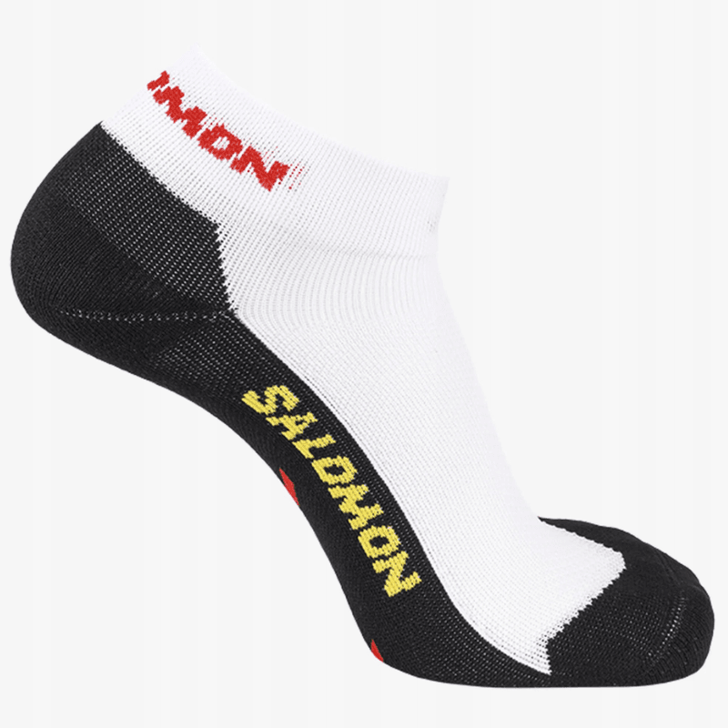 SALOMON Speedcross Low Chaussettes White/Black/Yellow 36-38