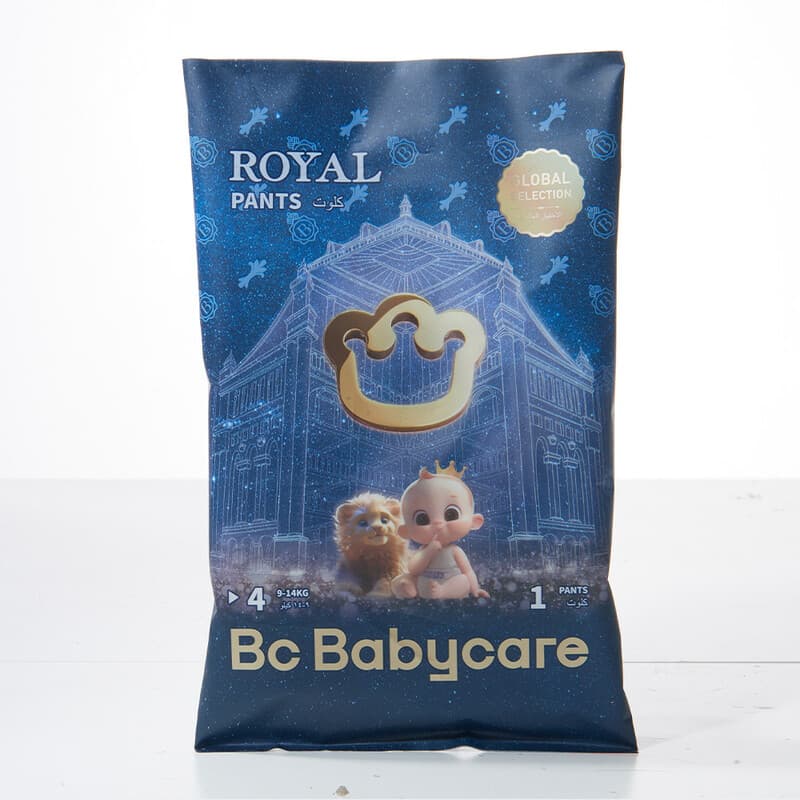 Bc Babycare "Royal Lion Kingdom" Couches pour bébé – Pack d'essai (Taille 4)
