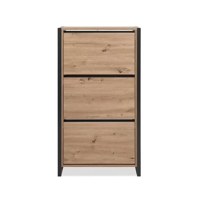 Denver 49A Meuble à Chaussures – L. 70 x P. 25 x H. 125 cm